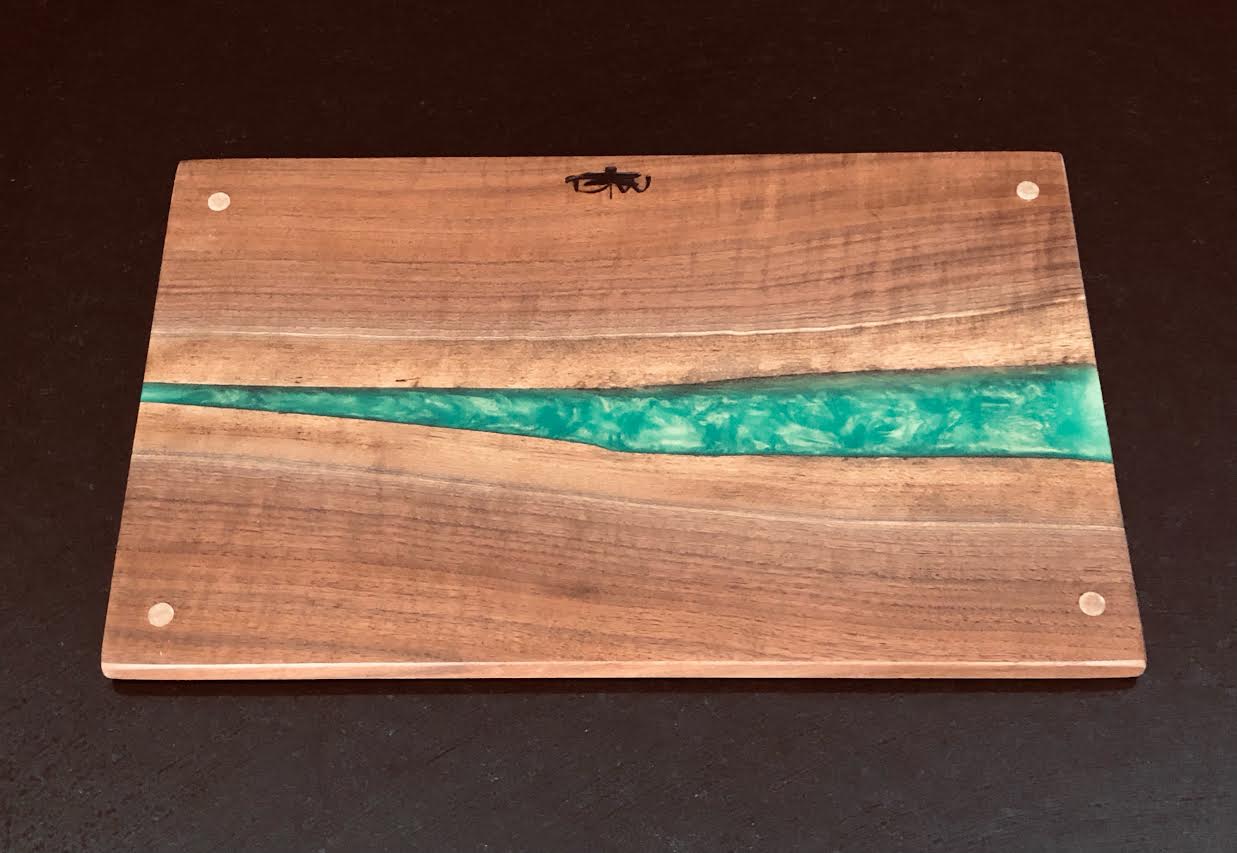 Emerald Green Epoxy Board – Wild Wood Goods